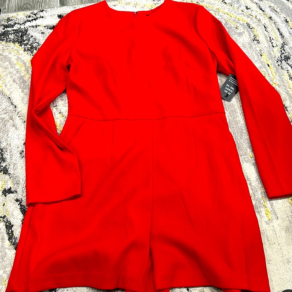 Brand new express romper long sleeve with tags